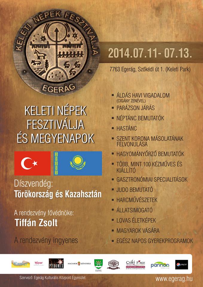 V. Keleti Népek Fesztiválja és Megyenapok Egerágon