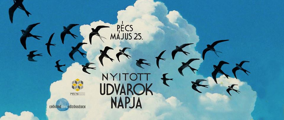 3. Pécsi Nyitott Udvarok Napja